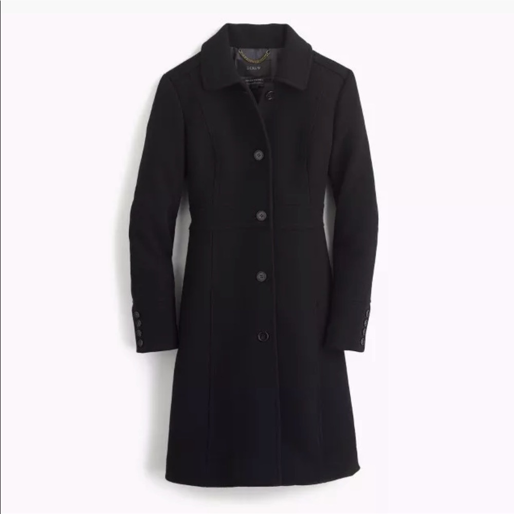 NWT J. crew double-cloth lady day coat thinsulate